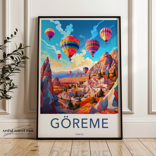 Göreme Poster - Turkey Wall Art