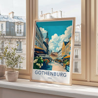 Gothenburg Poster - Sweden Wall Art