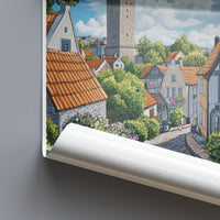 Gotland Poster | Sweden Wall Art | Scandinavia Decor