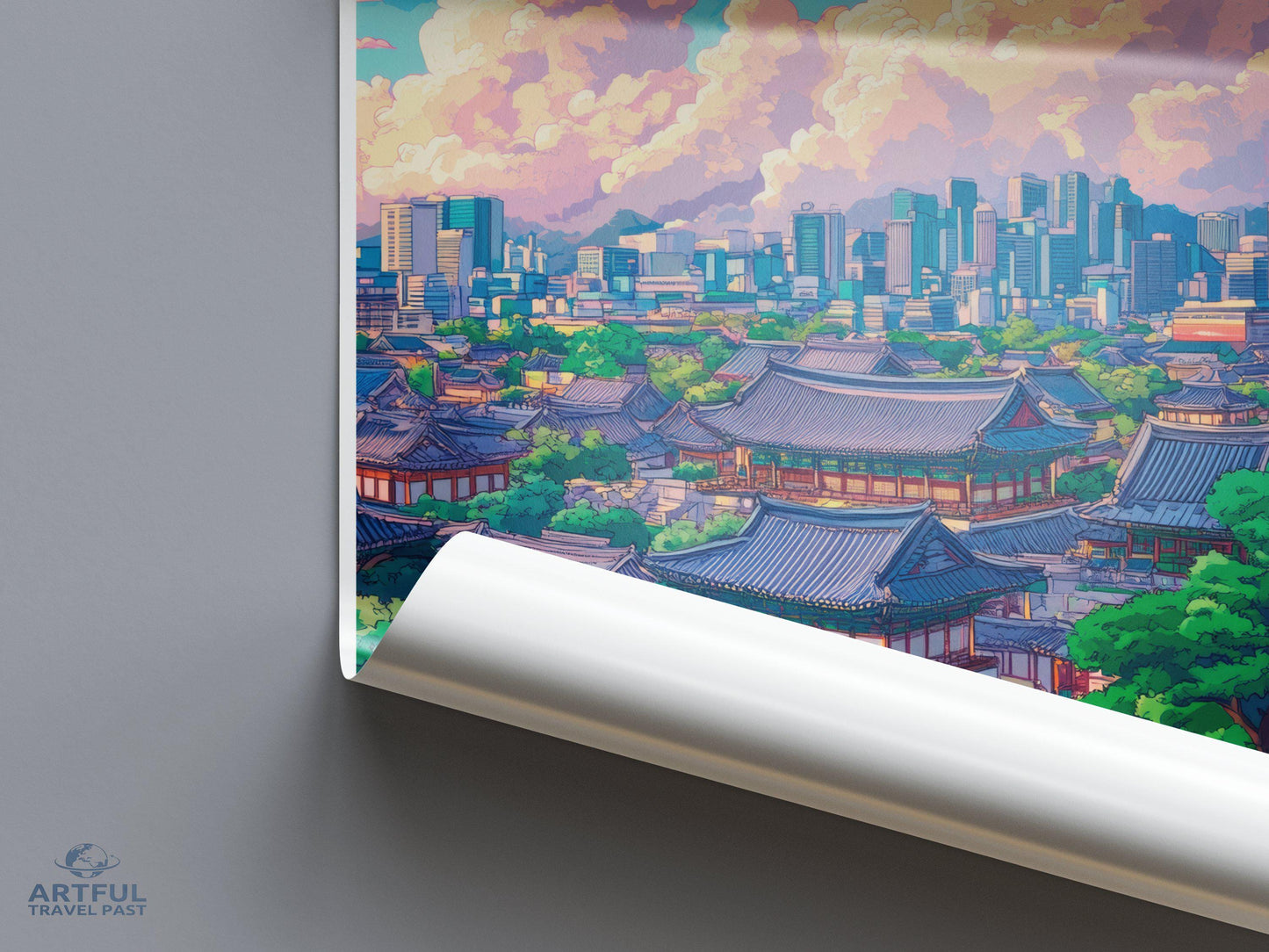 Goyang Poster | South Korea Wall Art | Asia Decor