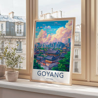 Goyang Poster | South Korea Wall Art | Asia Decor