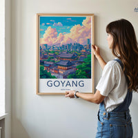 Goyang Poster | South Korea Wall Art | Asia Decor
