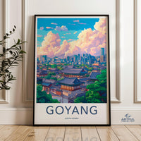 Goyang Poster | South Korea Wall Art | Asia Decor