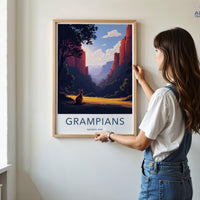 Grampians National Park Poster