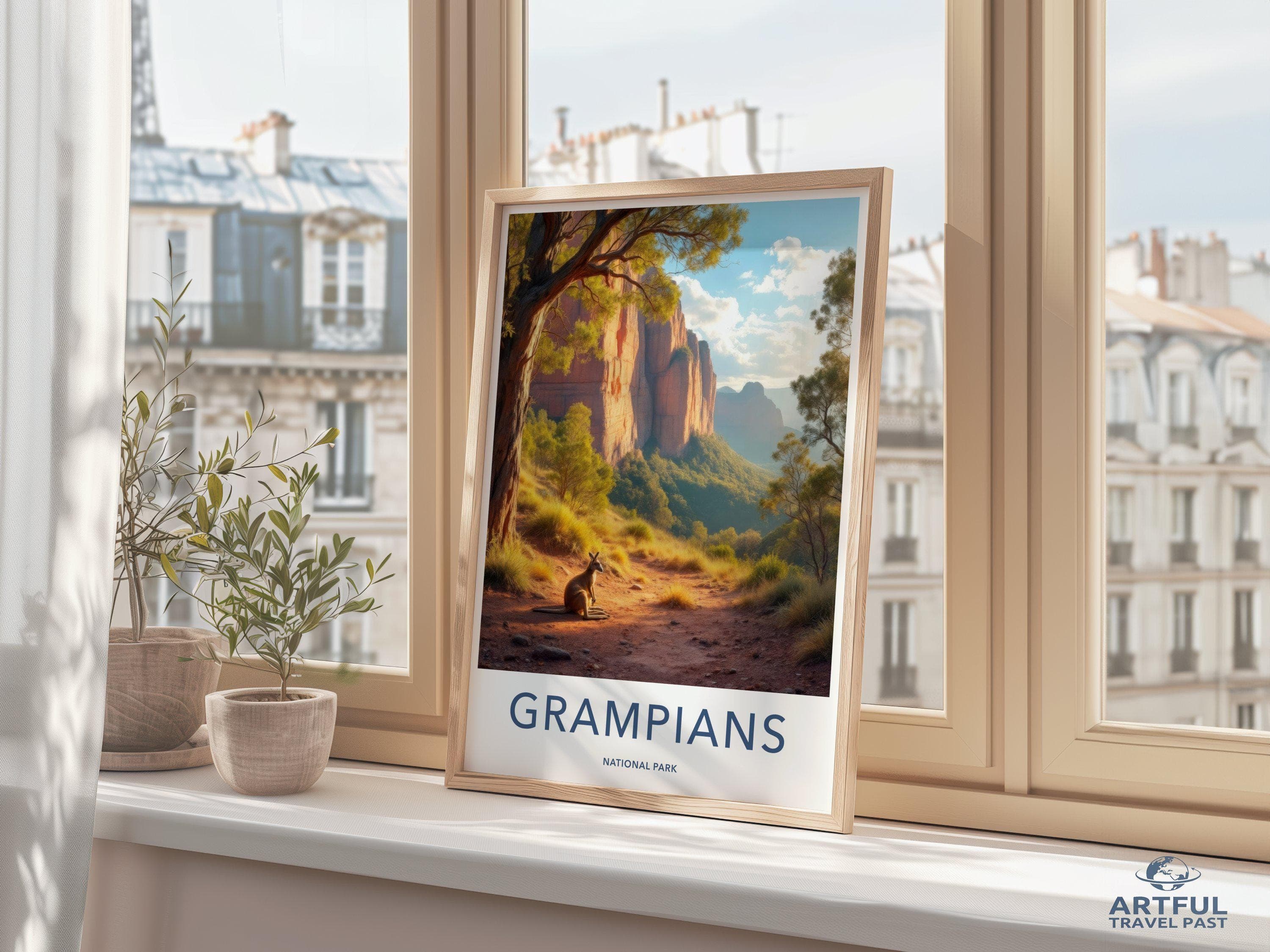 Grampians National Park Poster | Australia Wall Art