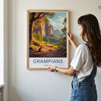 Grampians National Park Poster | Australia Wall Art