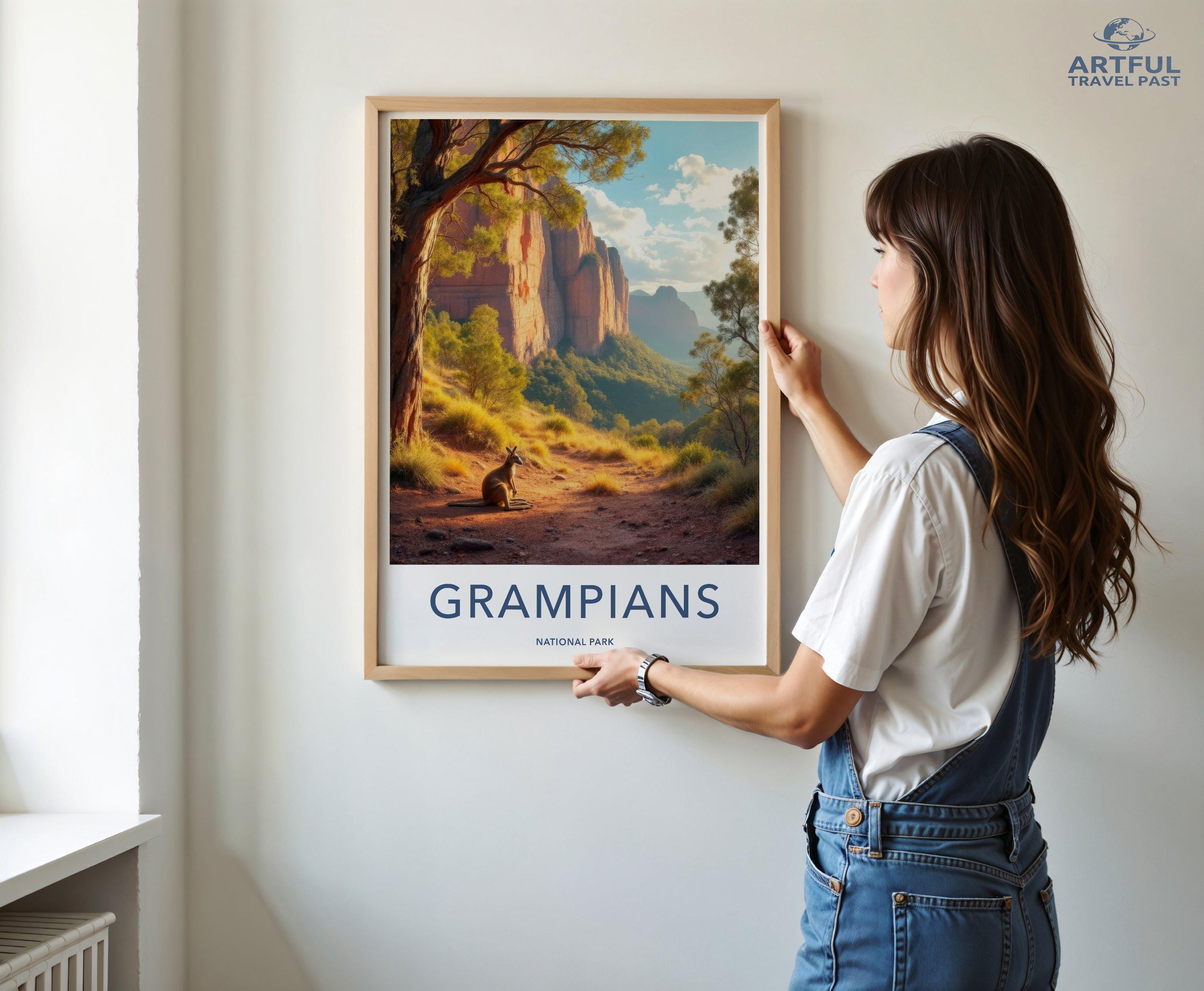 Grampians National Park Poster | Australia Wall Art