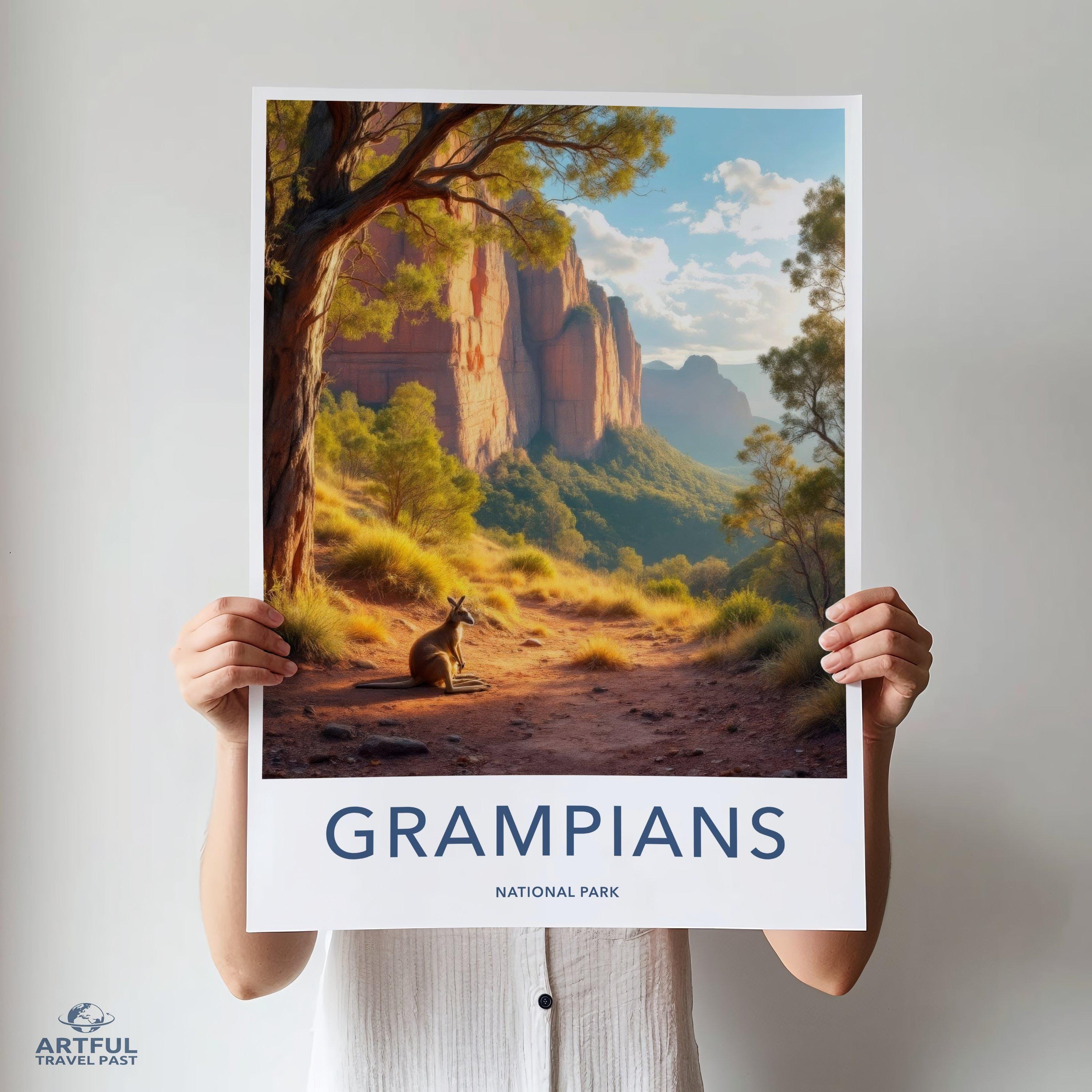 Grampians National Park Poster | Australia Wall Art