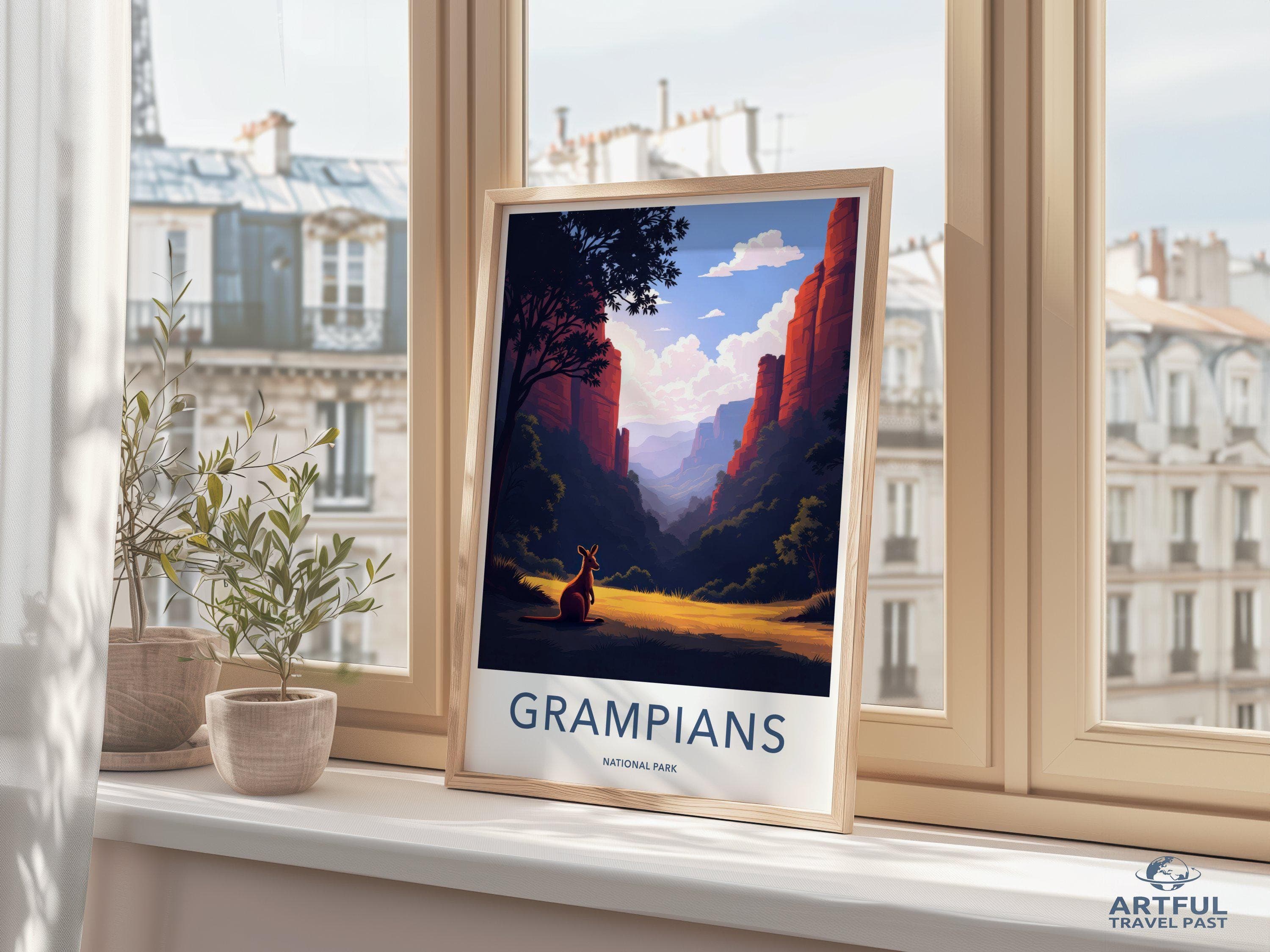 Grampians National Park Poster | Australia Wall Art