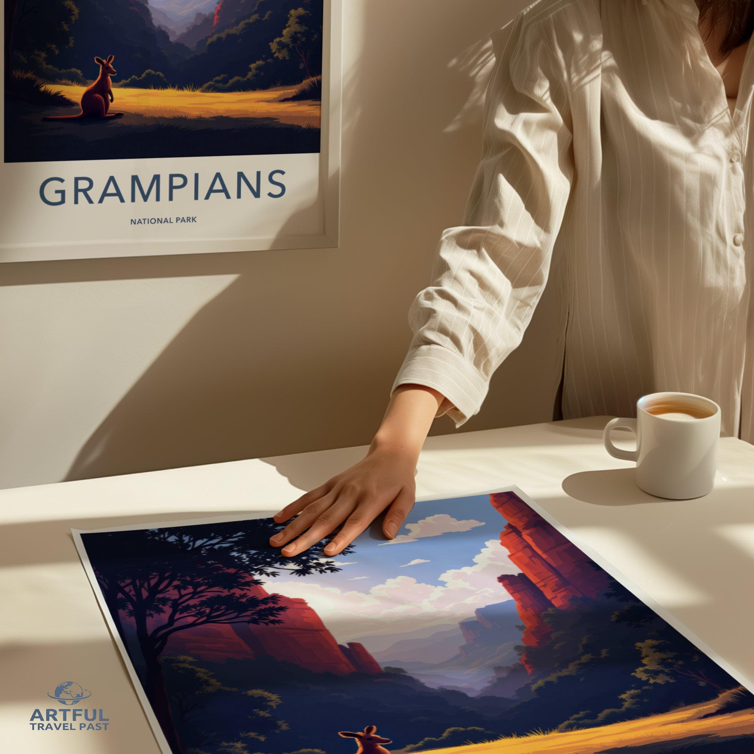 Grampians National Park Poster | Australia Wall Art