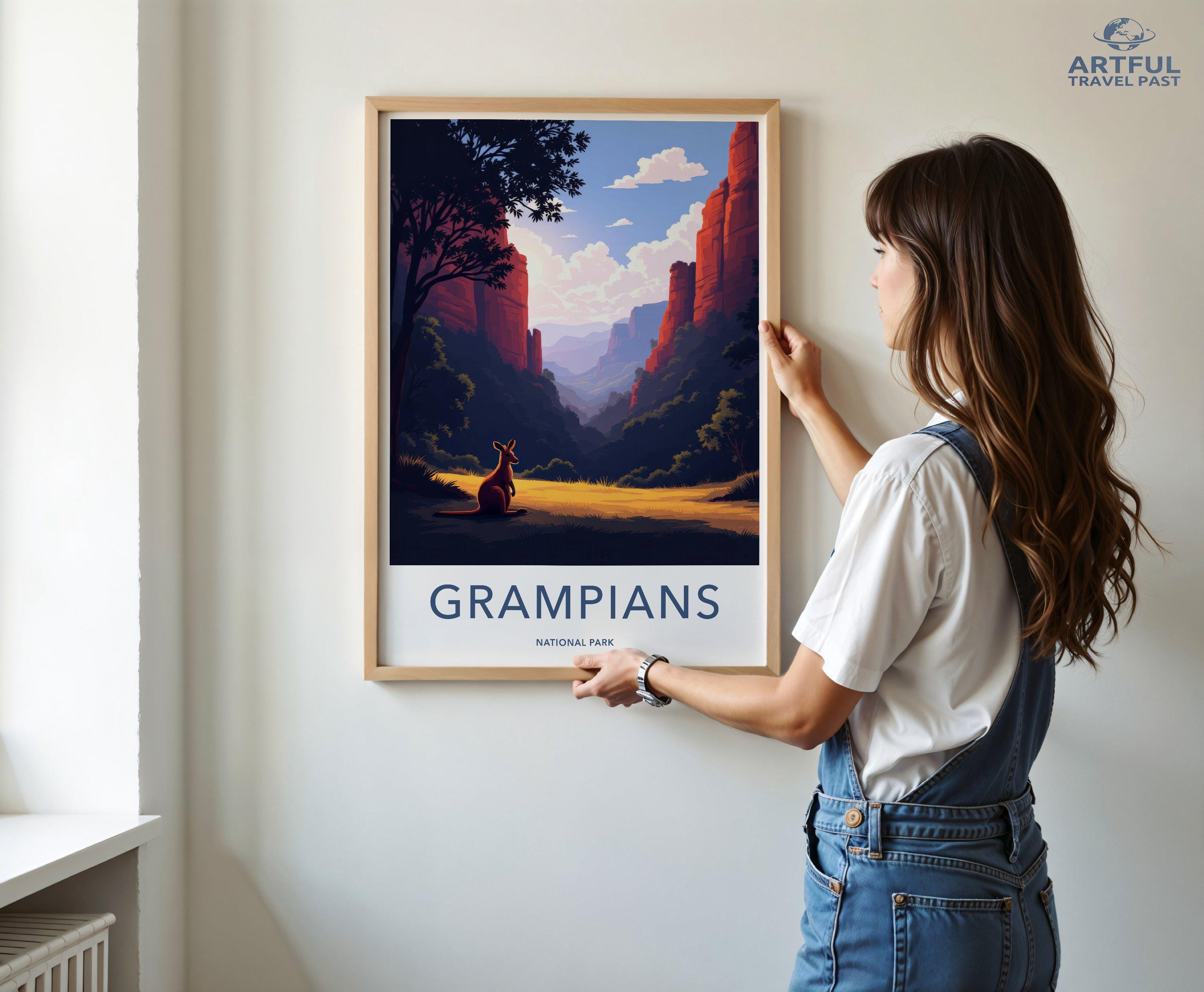 Grampians National Park Poster | Australia Wall Art