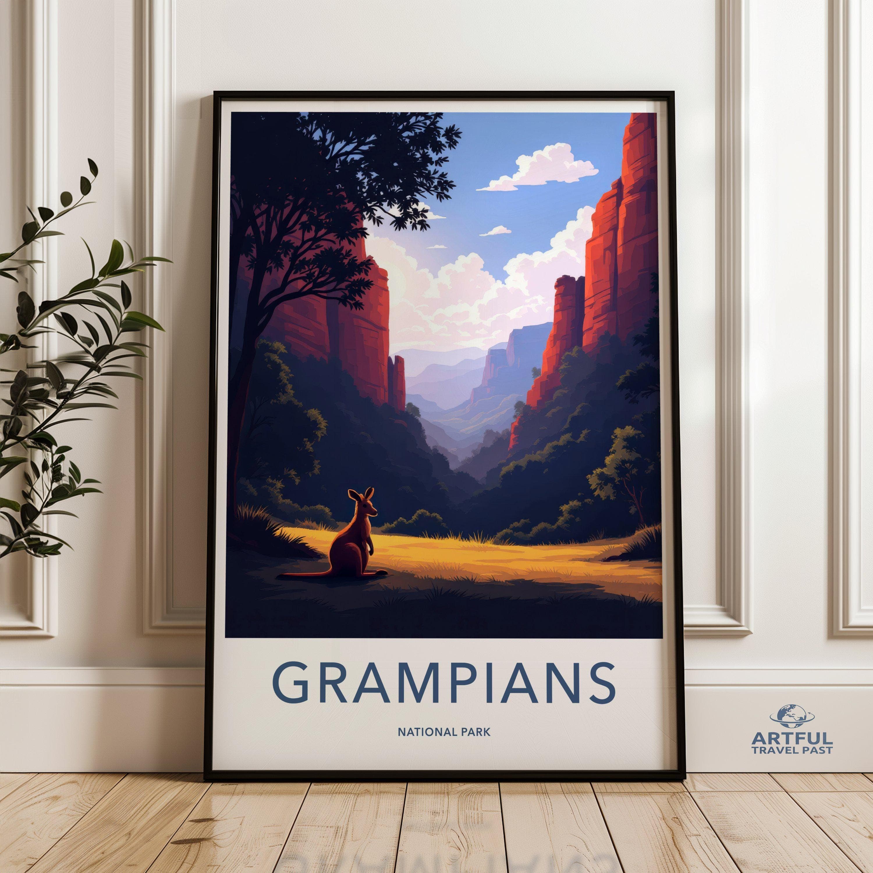 Grampians National Park Poster | Australia Wall Art