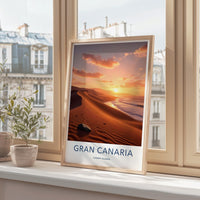 Gran Canaria Poster - Canary Islands Art