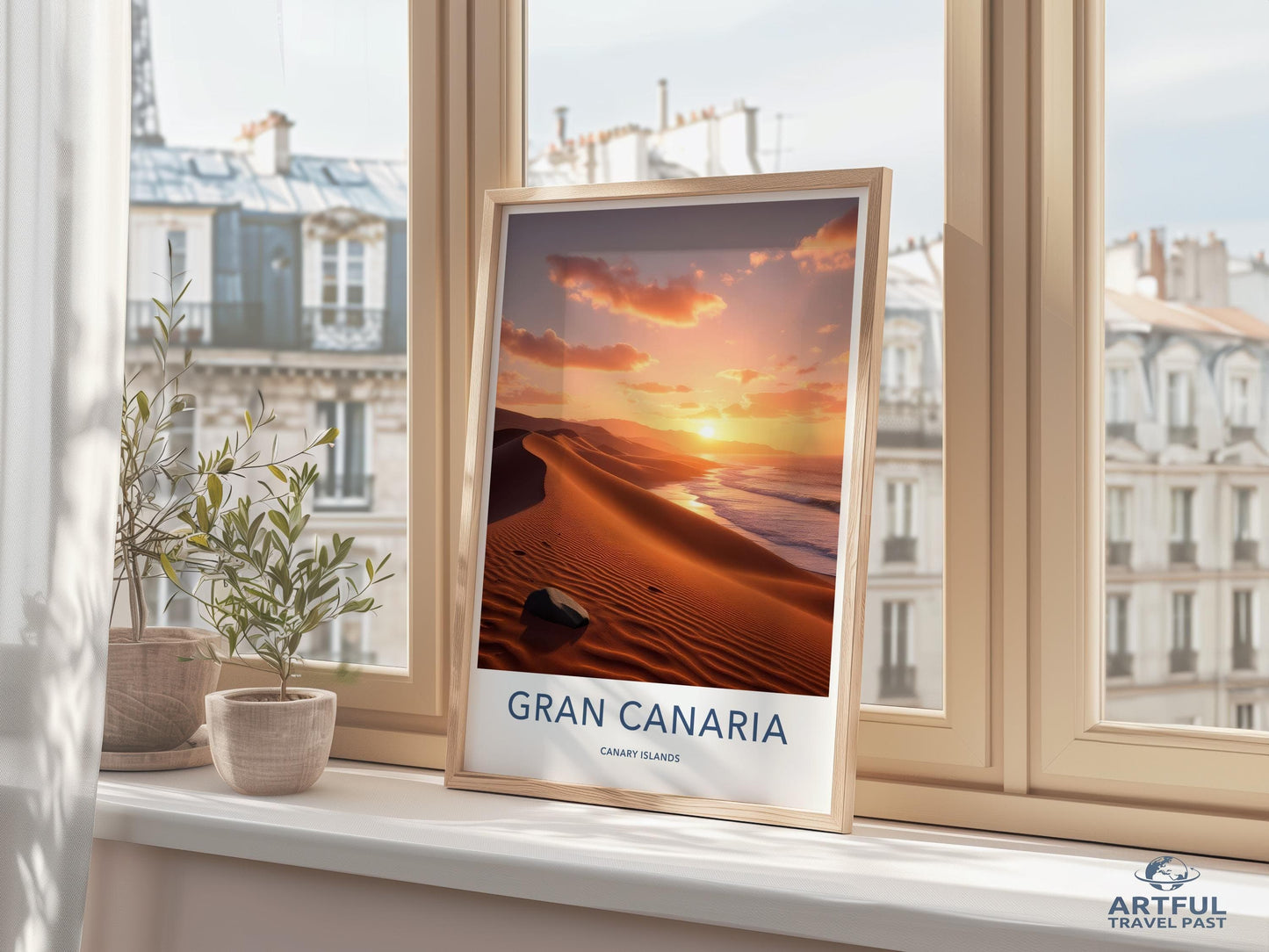 Gran Canaria Poster - Canary Islands Art