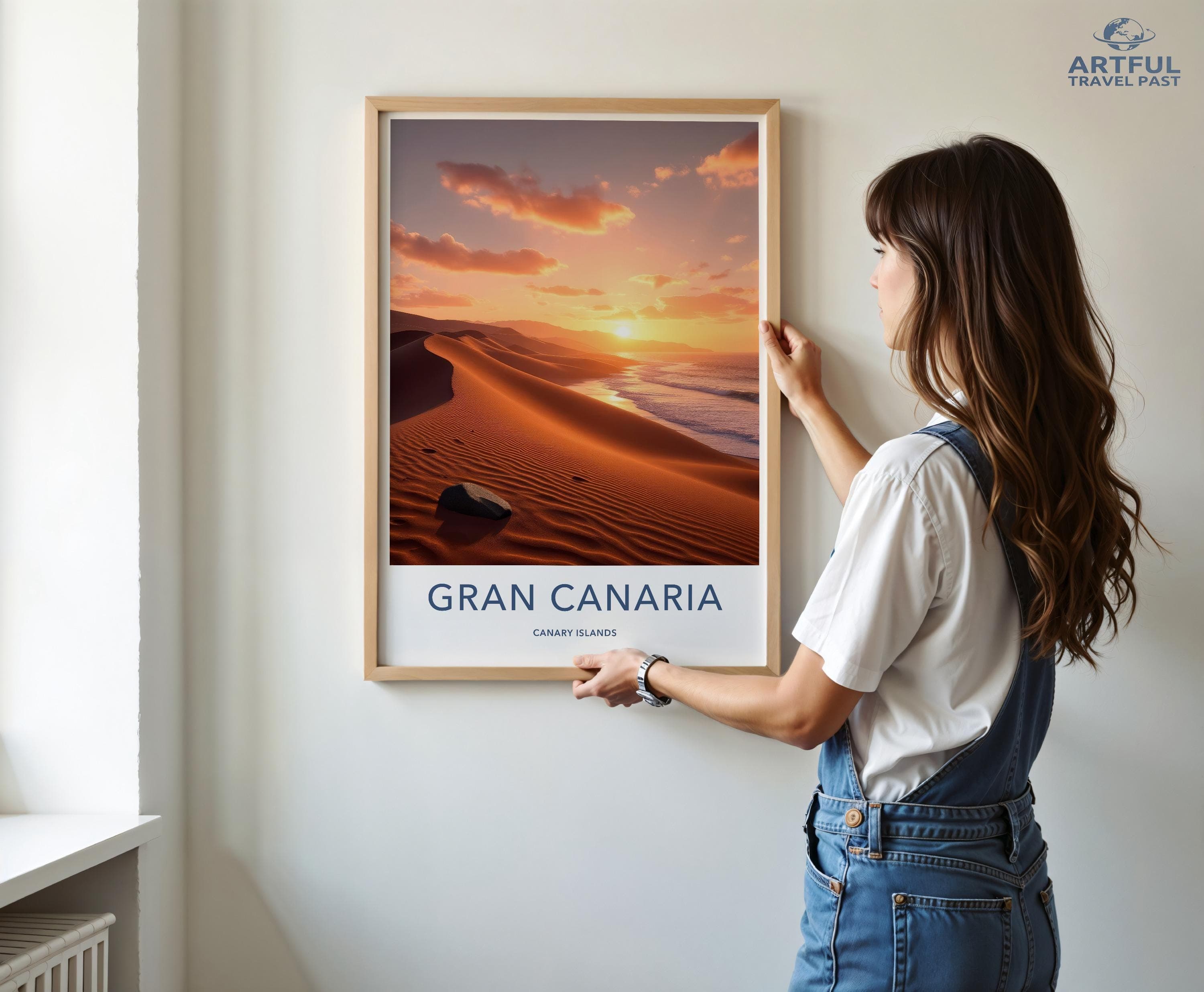 Gran Canaria Poster - Canary Islands Art
