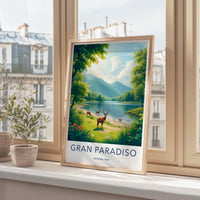 Gran Paradiso Italy Poster