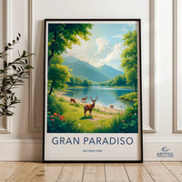 Gran Paradiso Italy Poster
