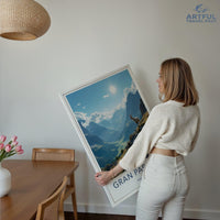 Gran Paradiso Italy Poster