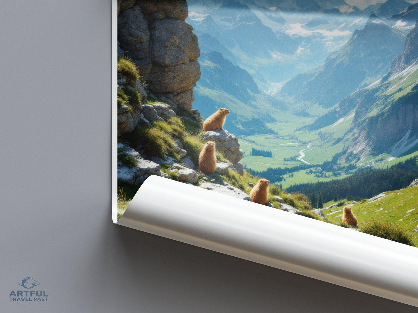 Gran Paradiso National Park Poster
