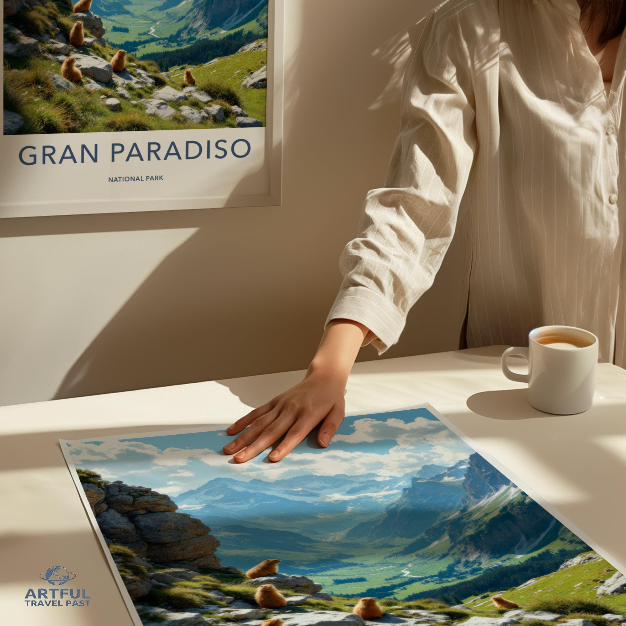 Gran Paradiso National Park Poster