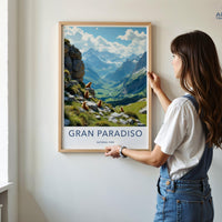 Gran Paradiso National Park Poster
