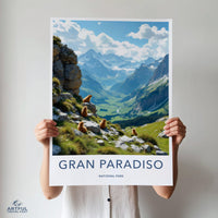 Gran Paradiso National Park Poster