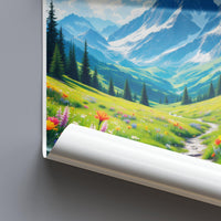 Gran Paradiso National Park Poster