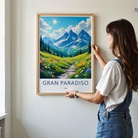 Gran Paradiso National Park Poster