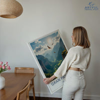 Gran Paradiso National Park Poster | Italy Wall Art
