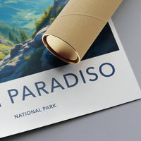 Gran Paradiso Poster - Italy Wall Art