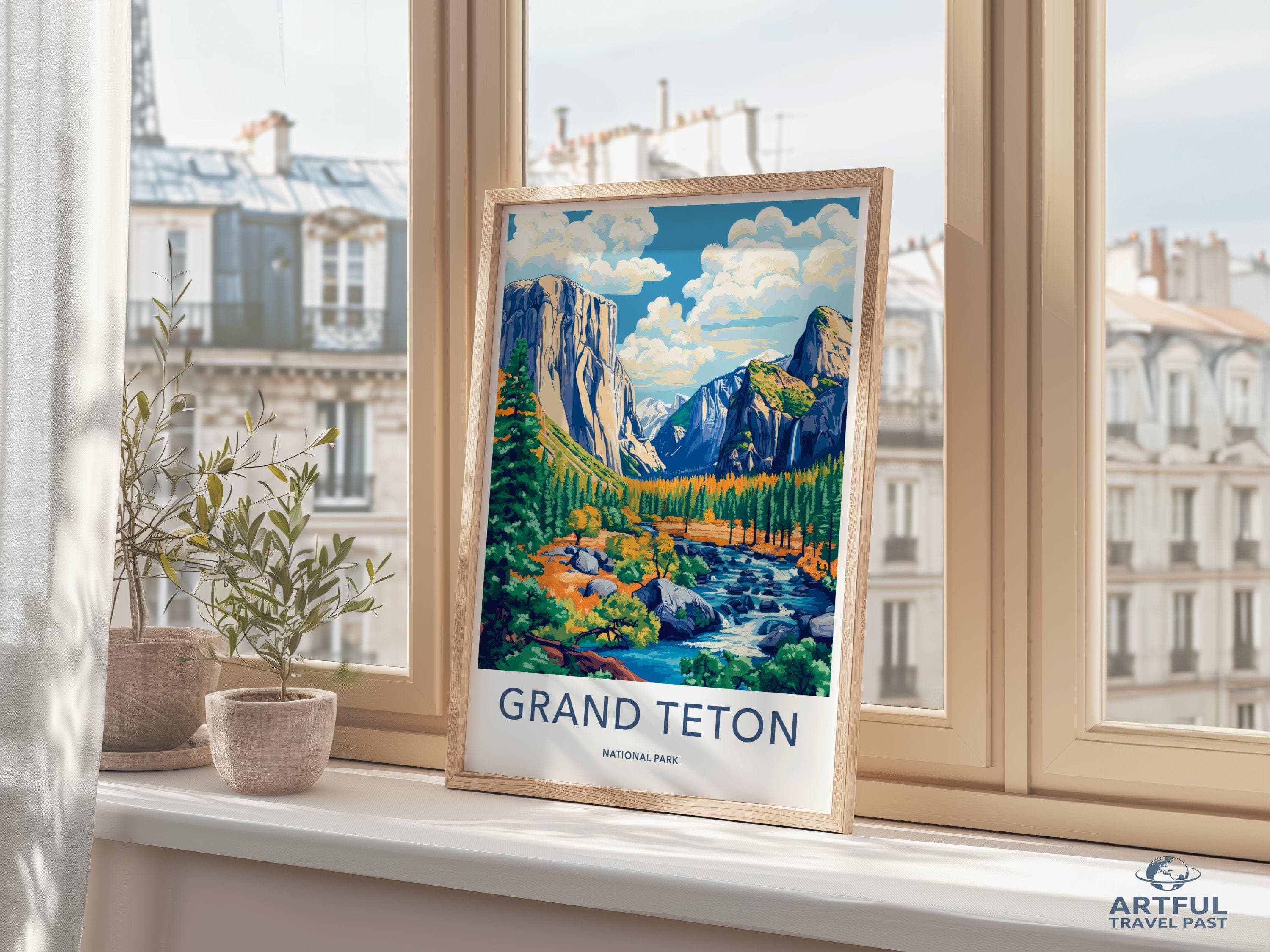 Grand Teton National Park Poster