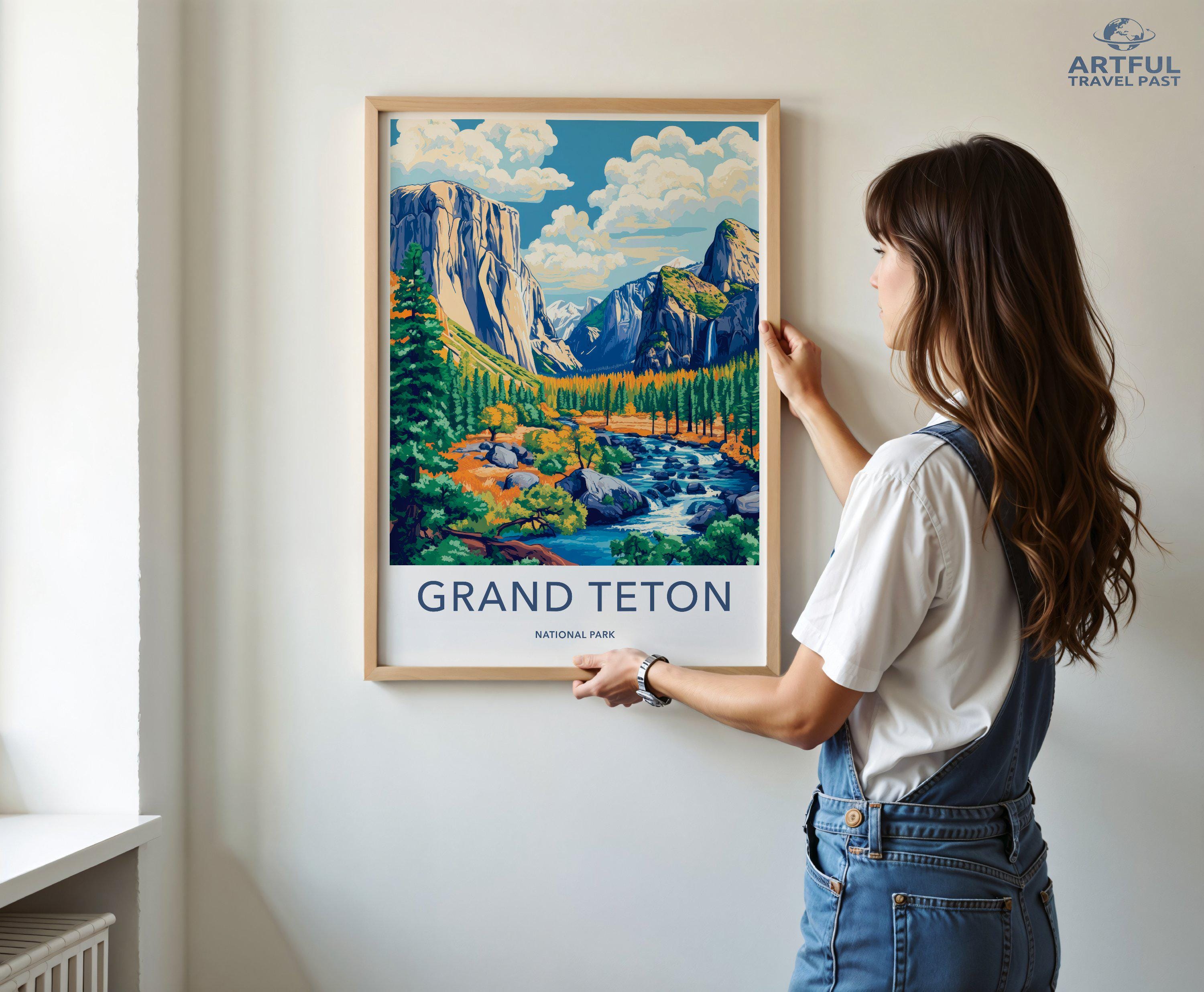 Grand Teton National Park Poster