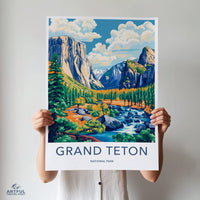 Grand Teton National Park Poster