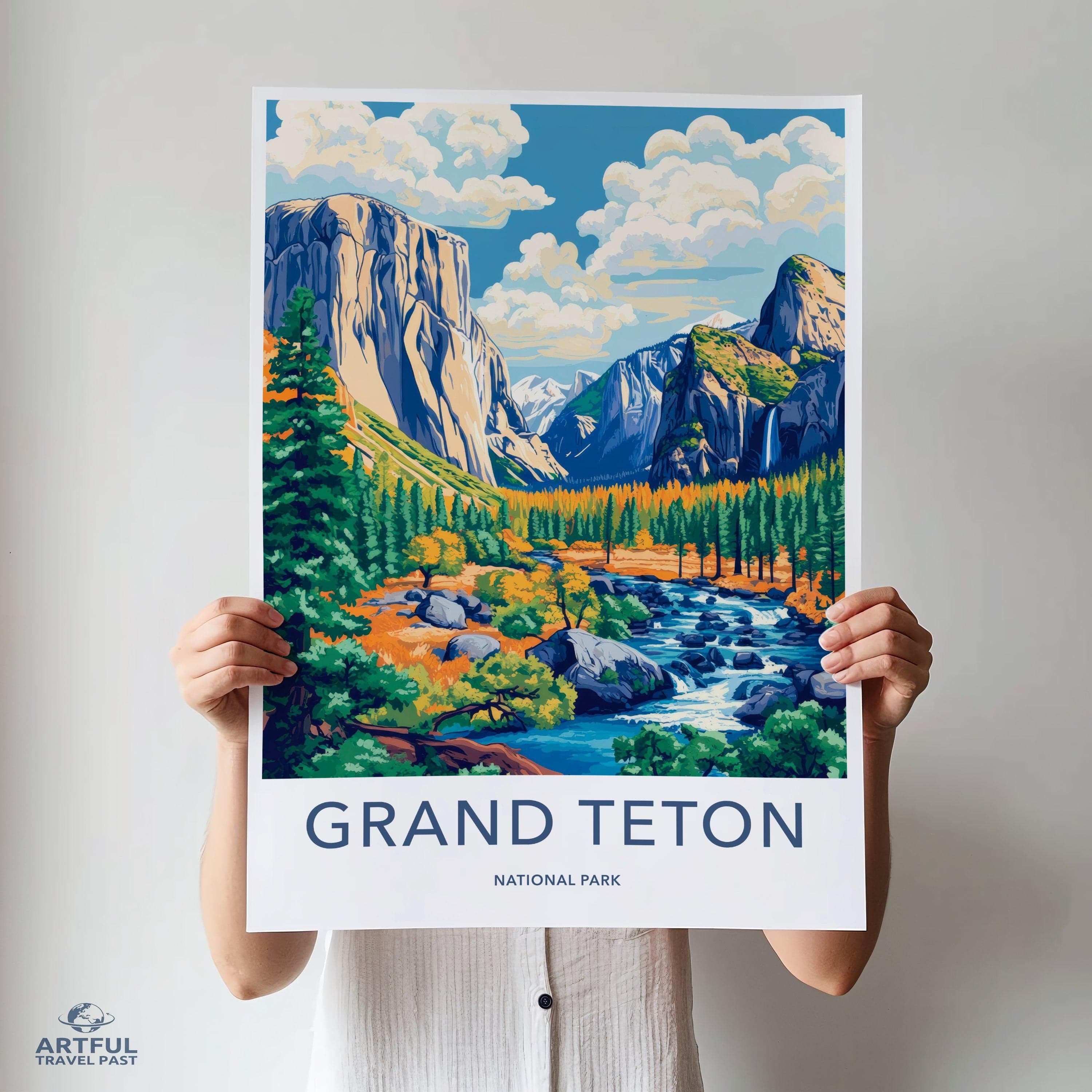 Grand Teton National Park Poster