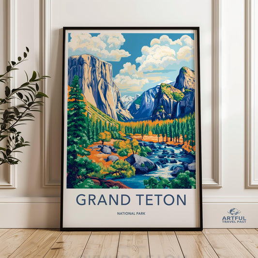 Grand Teton National Park Poster