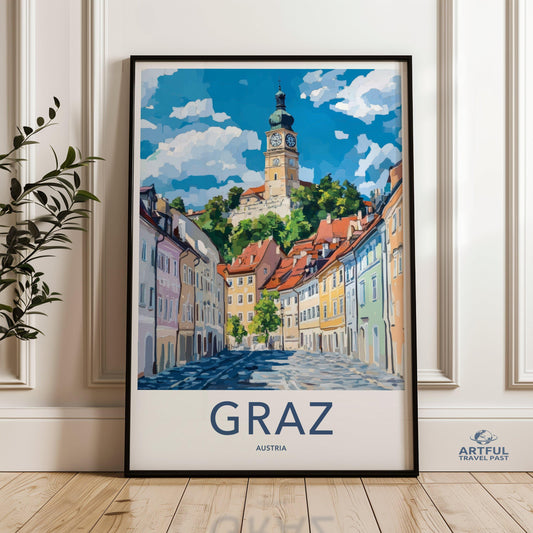 Graz Poster - Austria Wall Art