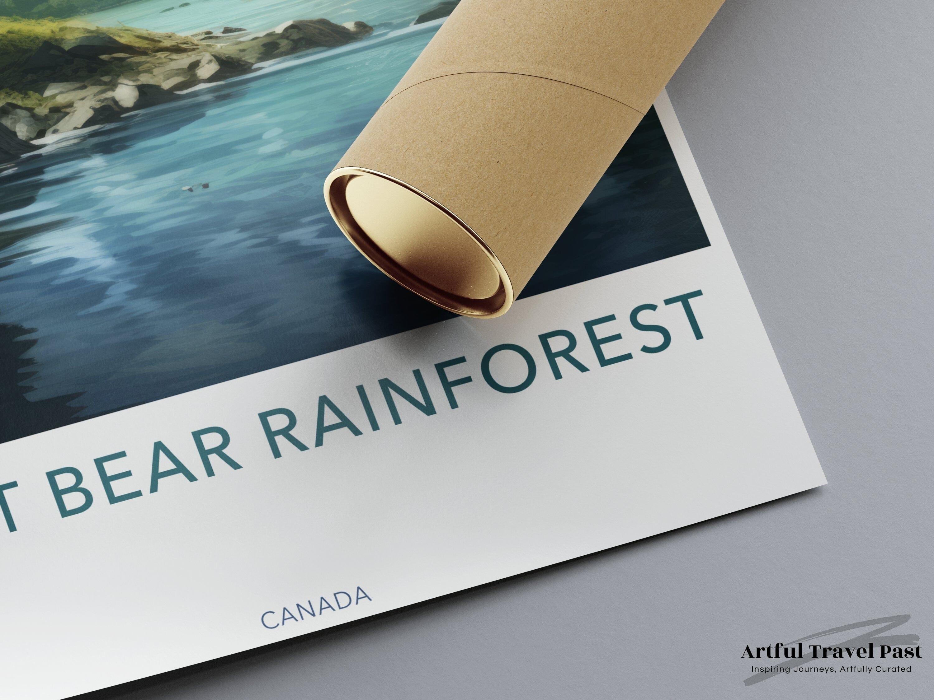 Great Bear Rainforest Poster | Canada Wall Art