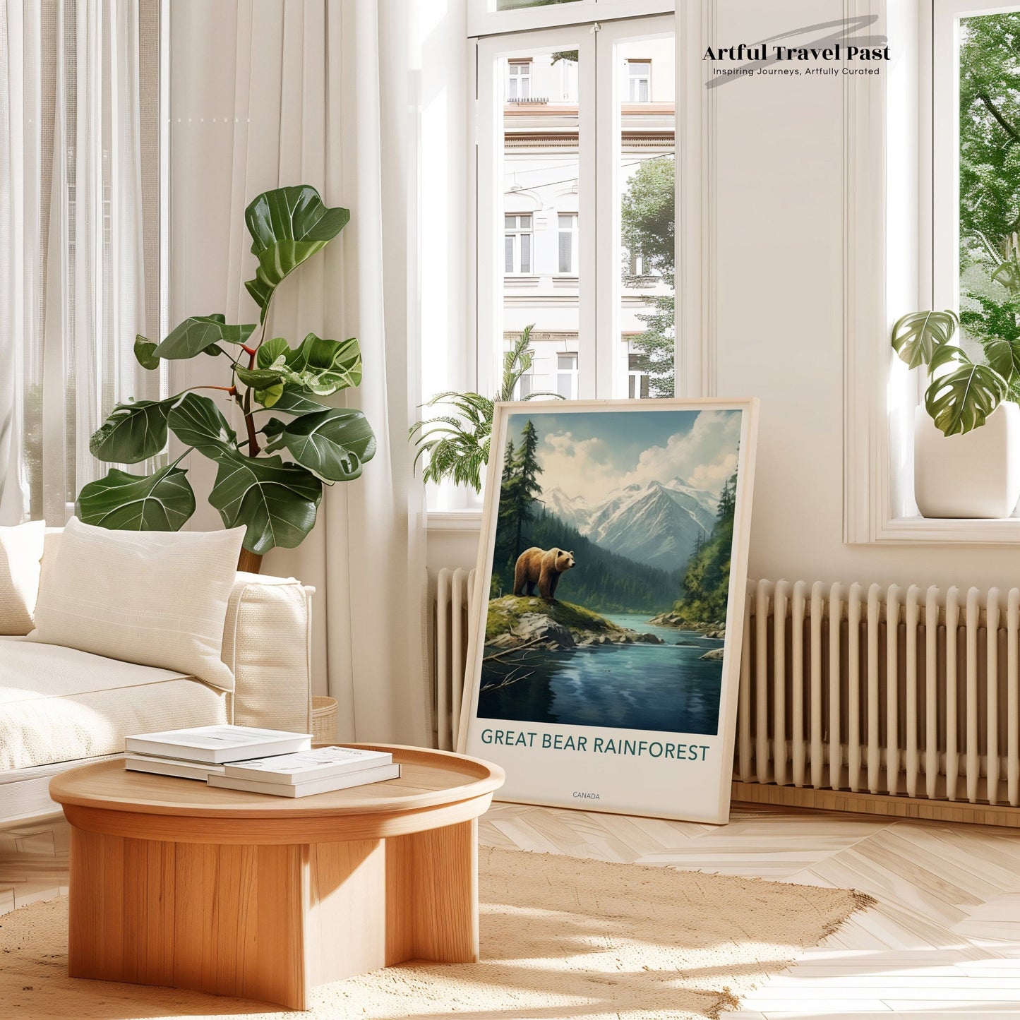 Great Bear Rainforest Poster | Canada Wall Art
