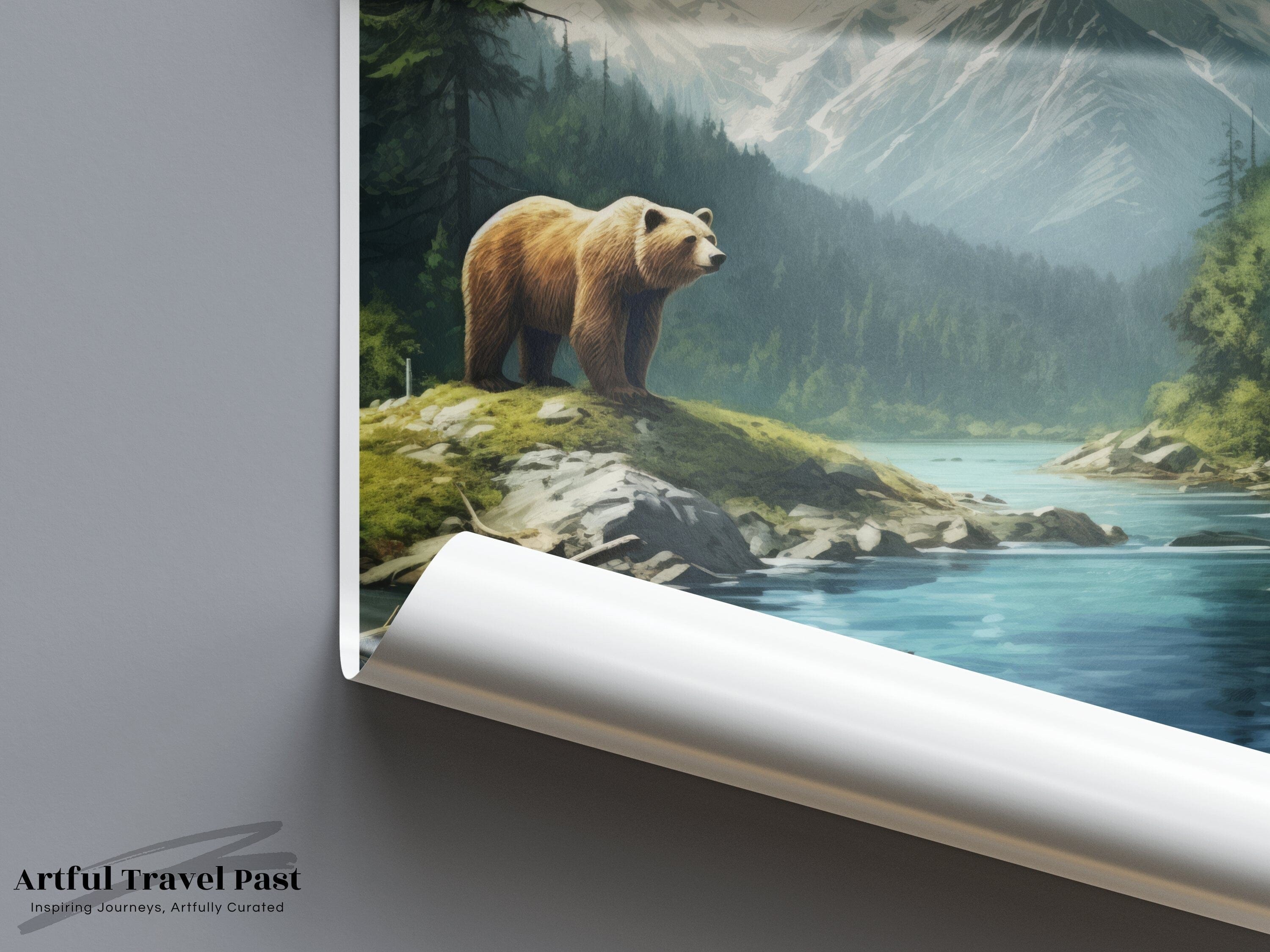 Great Bear Rainforest Poster | Canada Wall Art