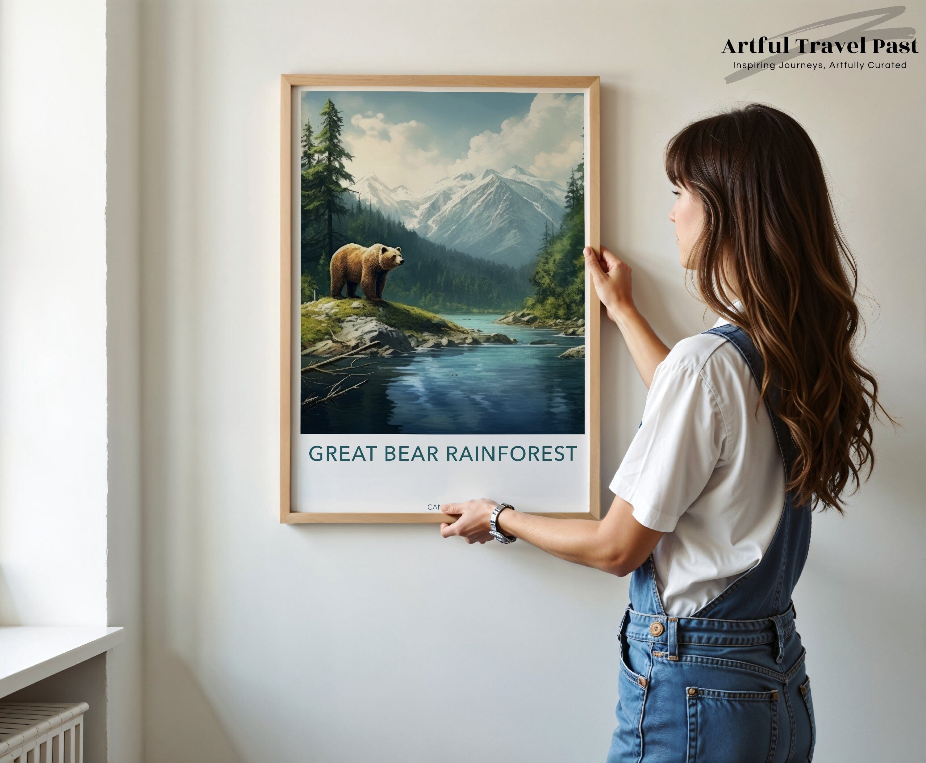 Great Bear Rainforest Poster | Canada Wall Art