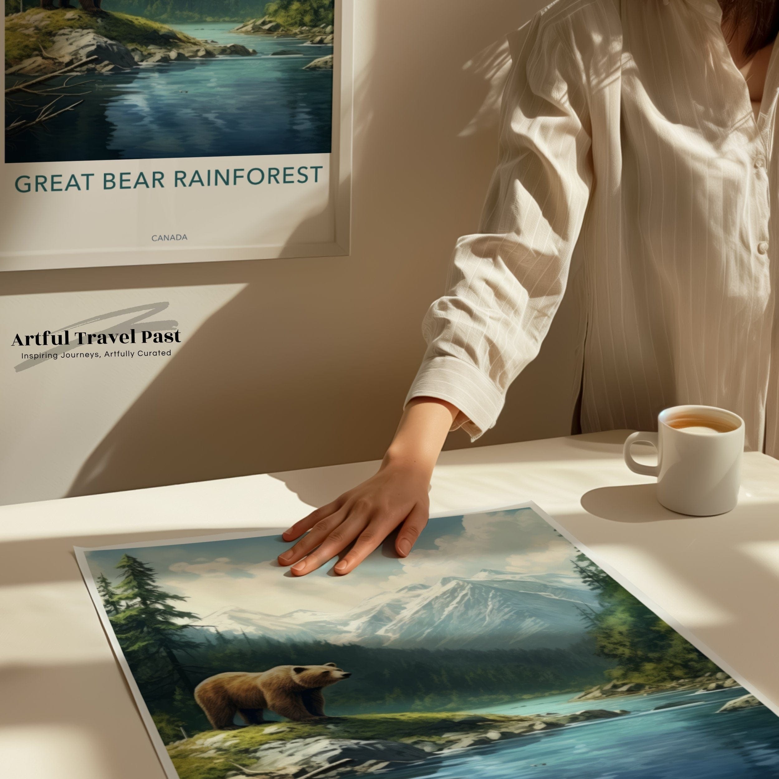 Great Bear Rainforest Poster | Canada Wall Art