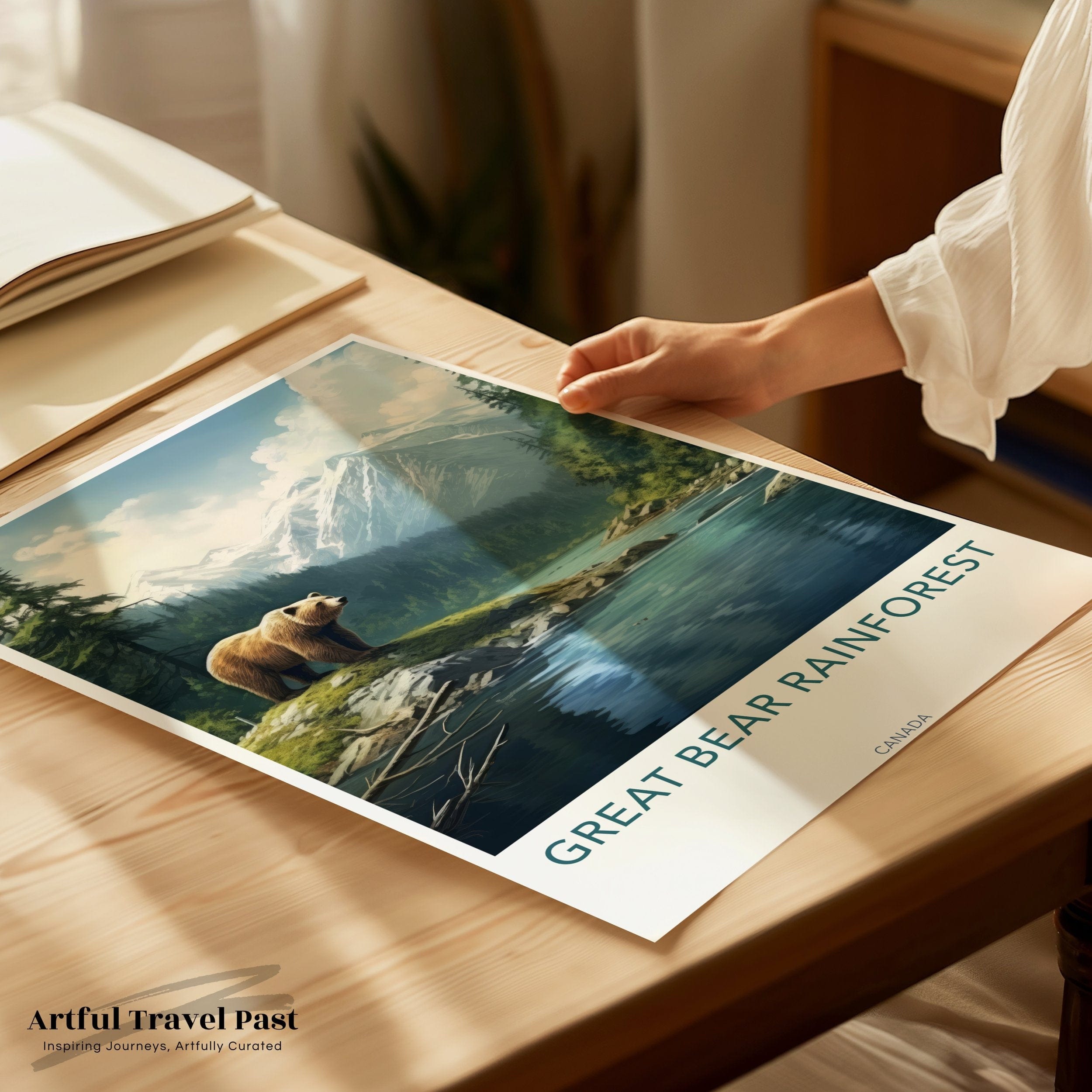 Great Bear Rainforest Poster | Canada Wall Art