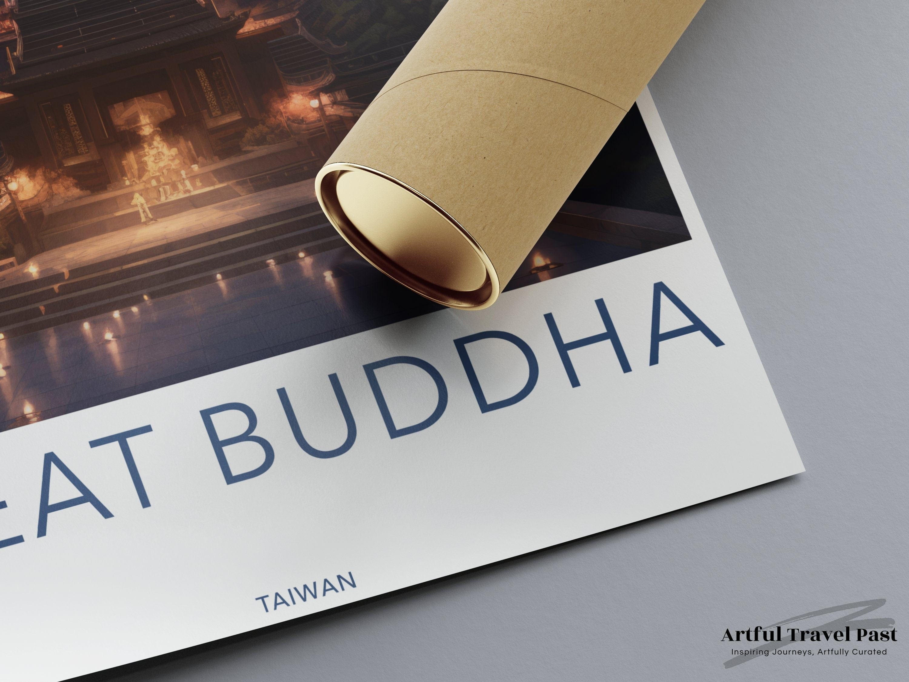 Great Buddha Poster | Taiwan Wall Art
