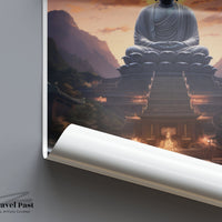 Great Buddha Poster | Taiwan Wall Art