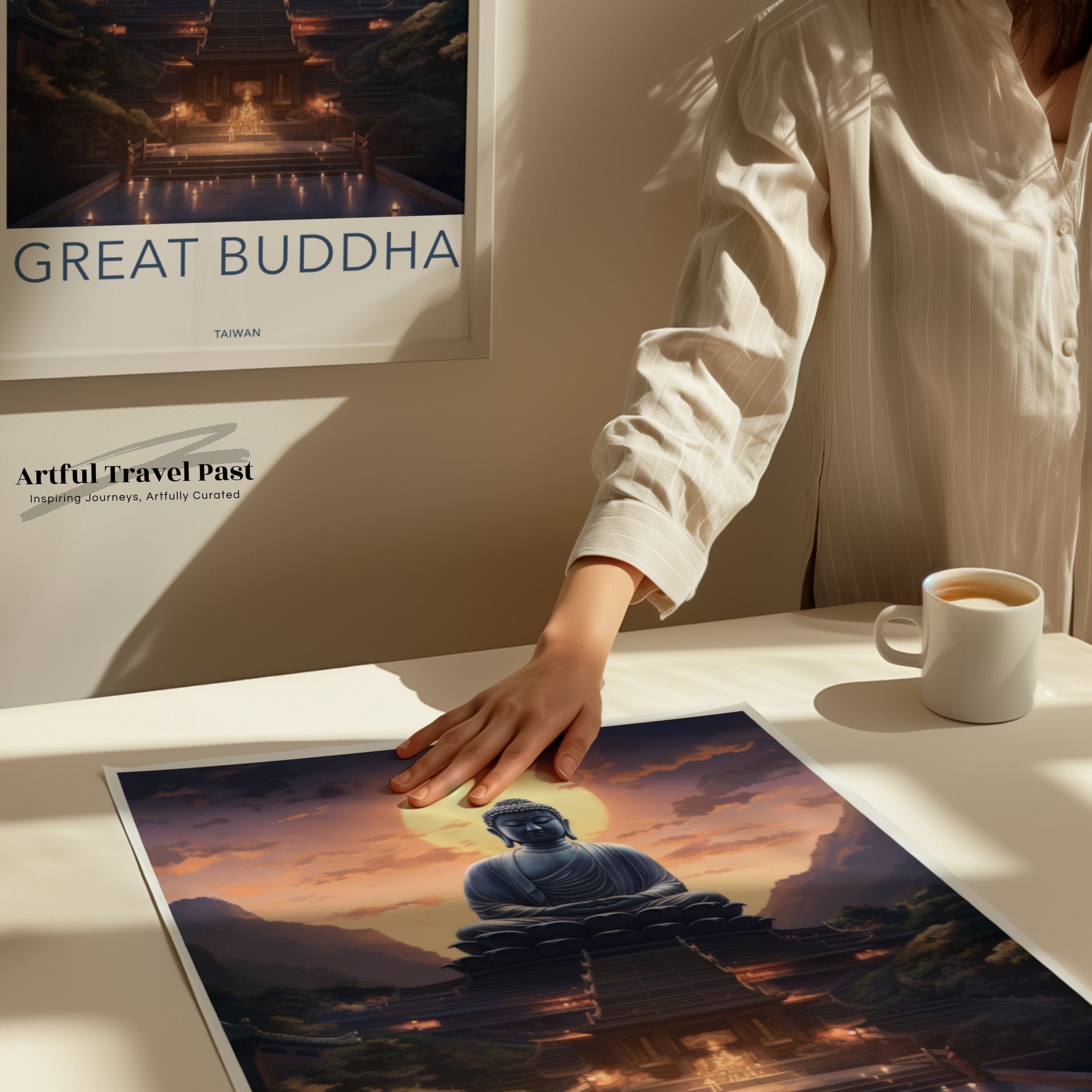 Great Buddha Poster | Taiwan Wall Art