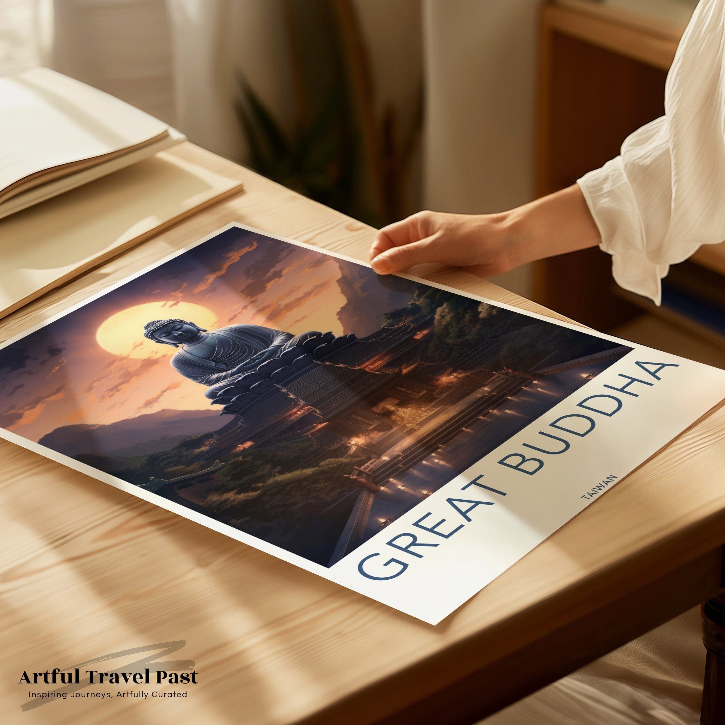 Great Buddha Poster | Taiwan Wall Art