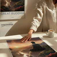 Great Buddha Poster | Taiwan Wall Art | Asia Decor