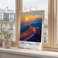 Great Wall of China Poster