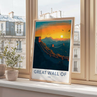 Great Wall of China Poster