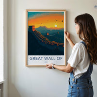 Great Wall of China Poster